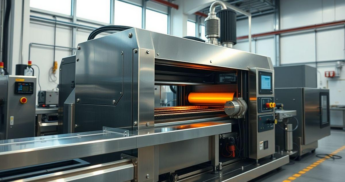 Máquina de Metalização Elétrica Eficiente