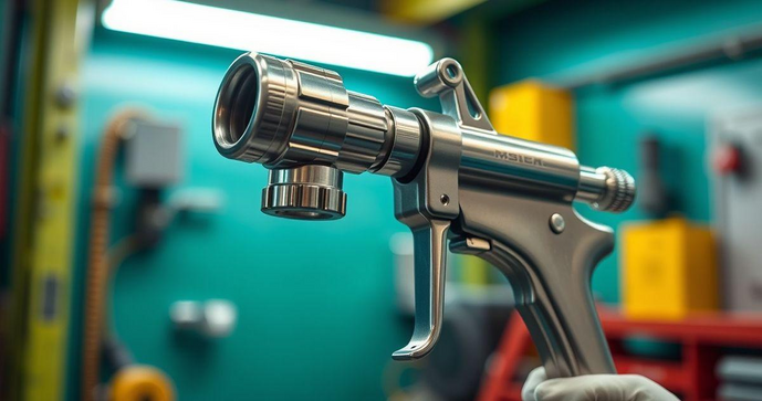 Descubra a Pistola de Metalização 12e e Suas Vantagens No Processo de Revestimento