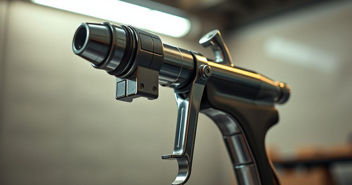 Pistola de pintura ar direto é a escolha ideal para acabamentos profissionais e eficiência na pintura.