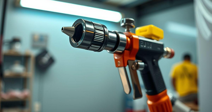 Pistola de pintura bico duplo é a escolha ideal para acabamentos profissionais e eficiência na pintura